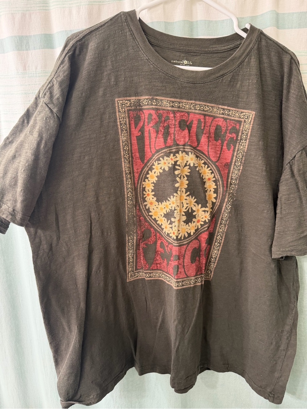 Practice peace tee